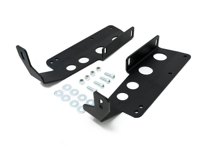 Cali Raised LED 42" Hidden Grille Curved LED Light Bar Mounting Brackets for Tundra (2014-2021)
