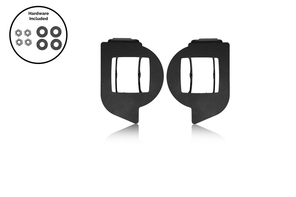 Cali Raised LED LED Fog Light Pod Replacements Brackets Kit 4Runner (2010-2024)