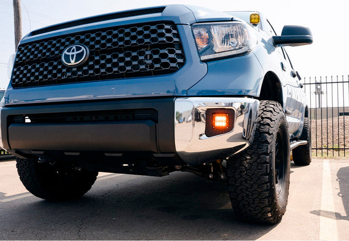 Cali Raised LED Fog Light Pod Replacements Brackets Kit for Tundra (2014-2021)