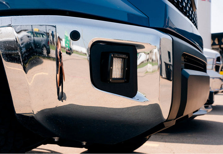 Cali Raised LED Fog Light Pod Replacements Brackets Kit for Tundra (2014-2021)