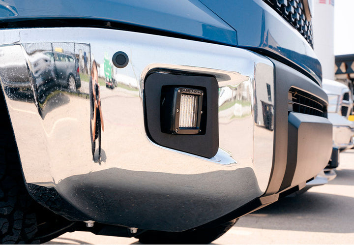 Cali Raised LED Fog Light Pod Replacements Brackets Kit for Tundra (2014-2021)