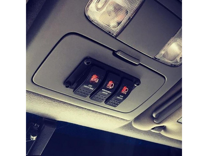 Cali Raised LED Rocker Switch Panel (3) For Tacoma (2016-2023)