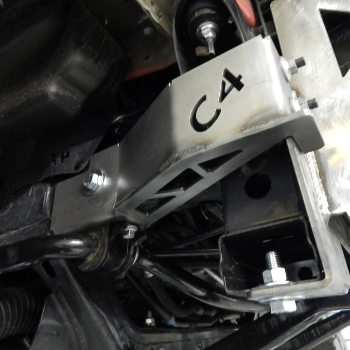 C4 Fabrication Front Bumper Frame Support Brackets for Tacoma (2005-2015)