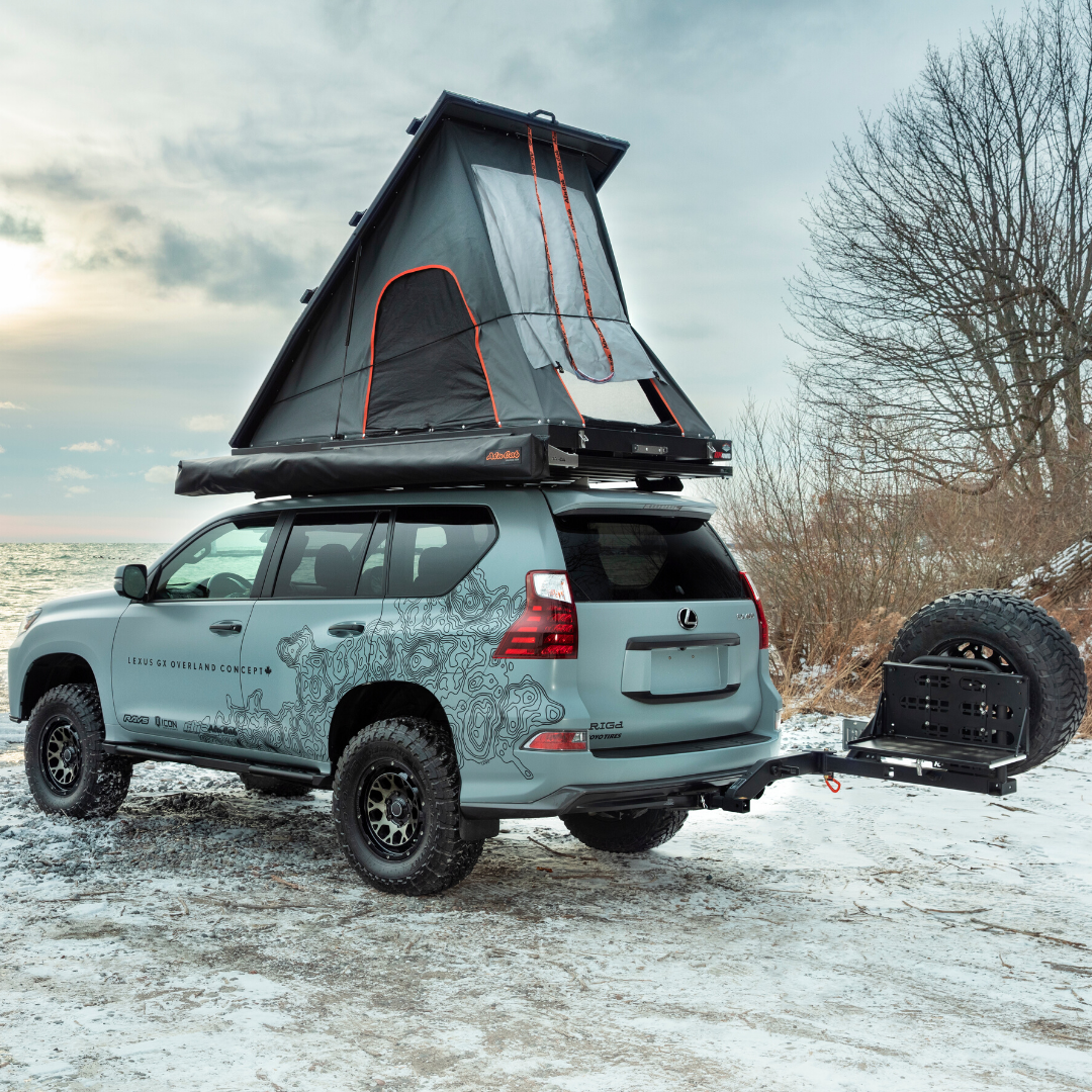 RIGd Supply UltraSwing™ Multi-Fit Spare Tire Hitch Mount | RiGd Supply