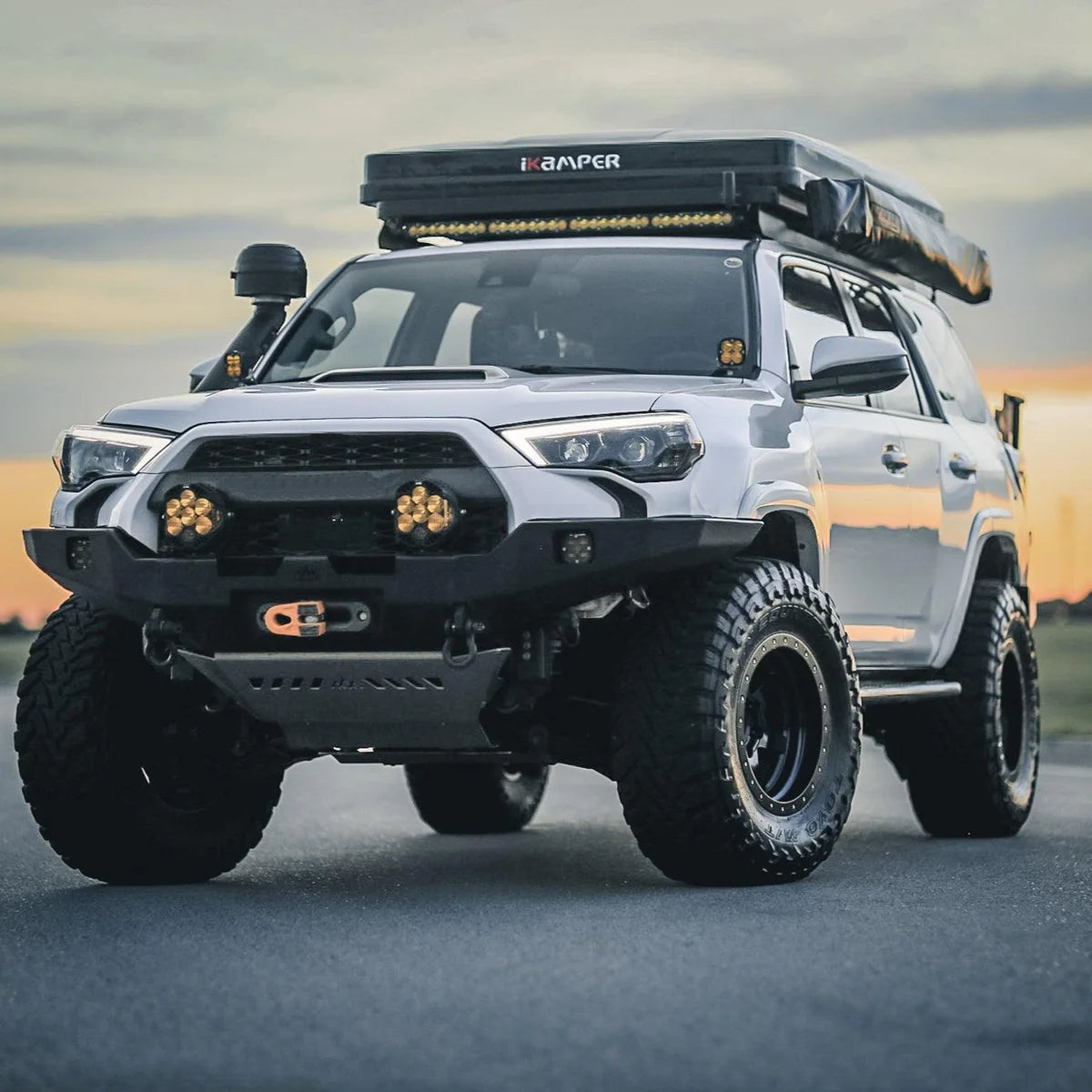 Backwoods Adventure Mods Hi-Lite Overland Front Bumper [No Bull Bar] for 4Runner (2010-2024)