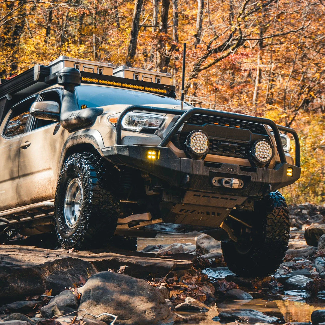 Backwoods Adventure Mods Hi-Lite Overland  Front Bumper [Bull Bar] for Tacoma (2016-2023)