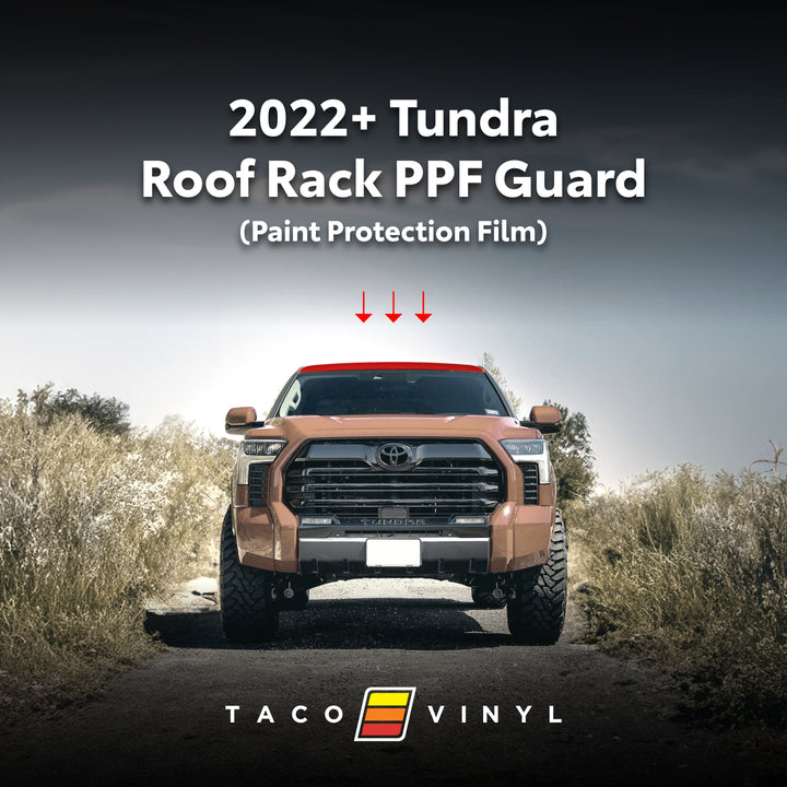2022+ Tundra PPF Roof Rack Guard
