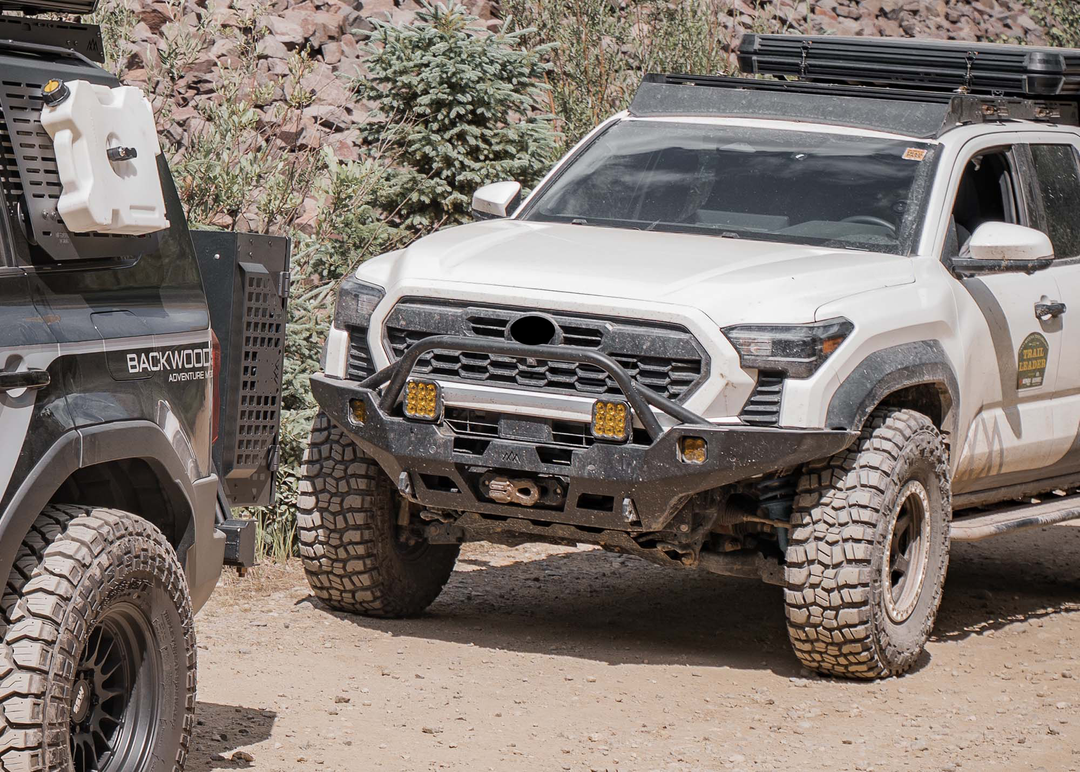 Backwoods Adventure Mods Hi-Lite Overland  Front Bumper [Prerunner Bull Bar] for Tacoma (2024+)