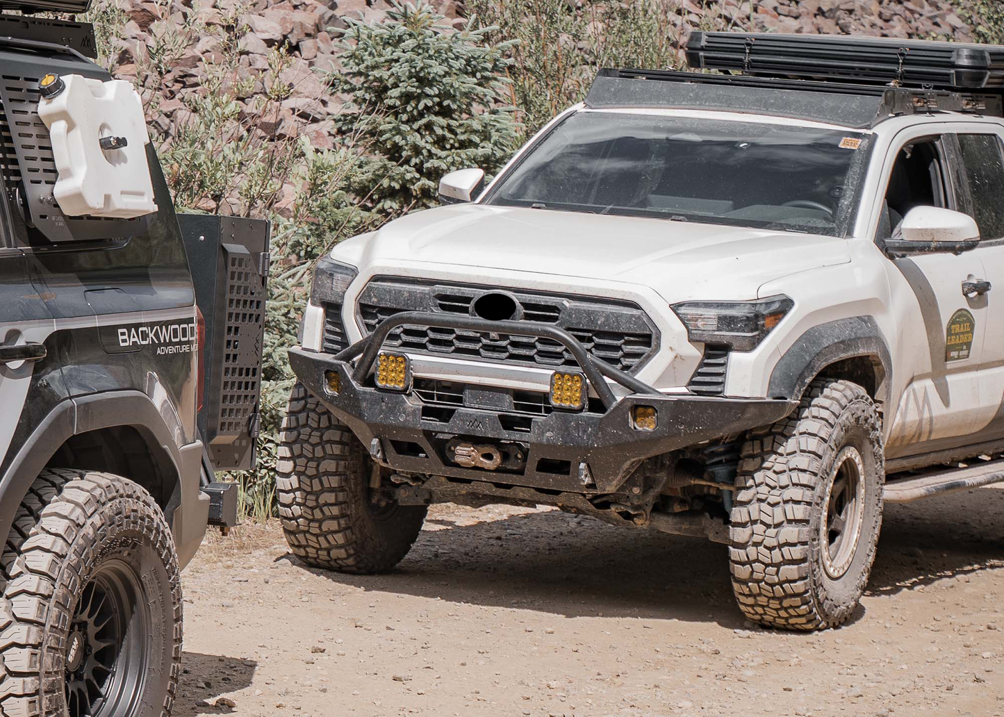 Backwoods Adventure Mods Hi-Lite Overland  Front Bumper [Prerunner Bull Bar] for Tacoma (2024+)
