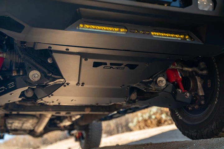 DV8 Rear Belly Skid Plate for Tacoma (2024+) 4Runner (2025+) Land Cruiser (2024+)