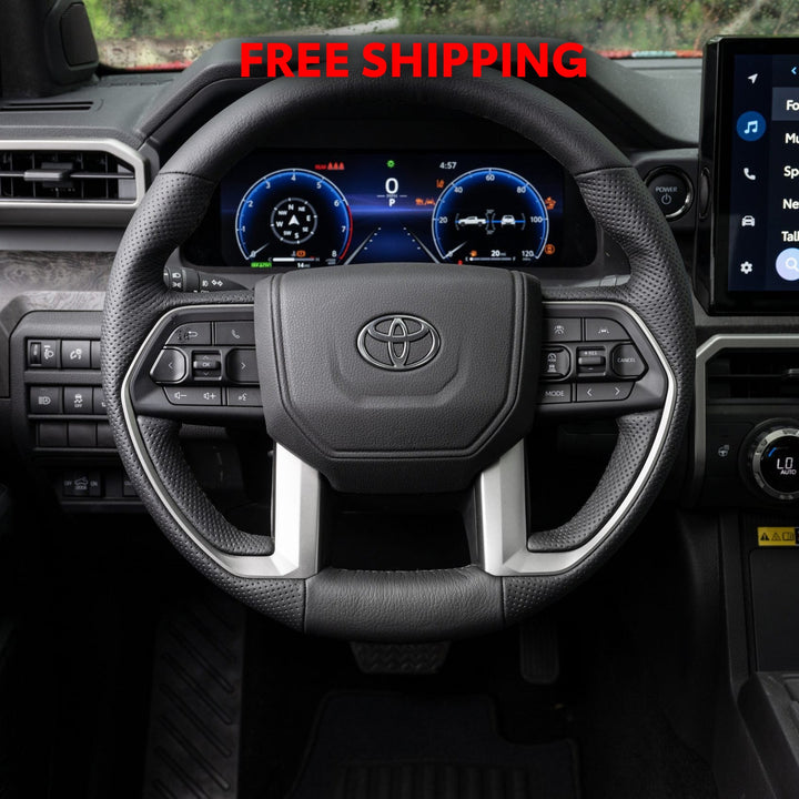 Taco Vinyl Steering Wheel Overlay for Tacoma (2024+) & 4Runner (2025+) Tundra (22+)