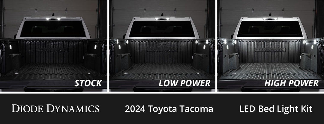 Diode Dynamics Stage Series LED Bed Light Kit for Tacoma (2024+)