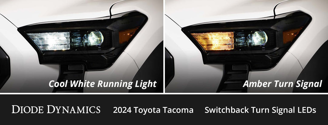 Diode Dynamics Switchback Turn Signal LEDs for Tacoma (pair) (2024+)