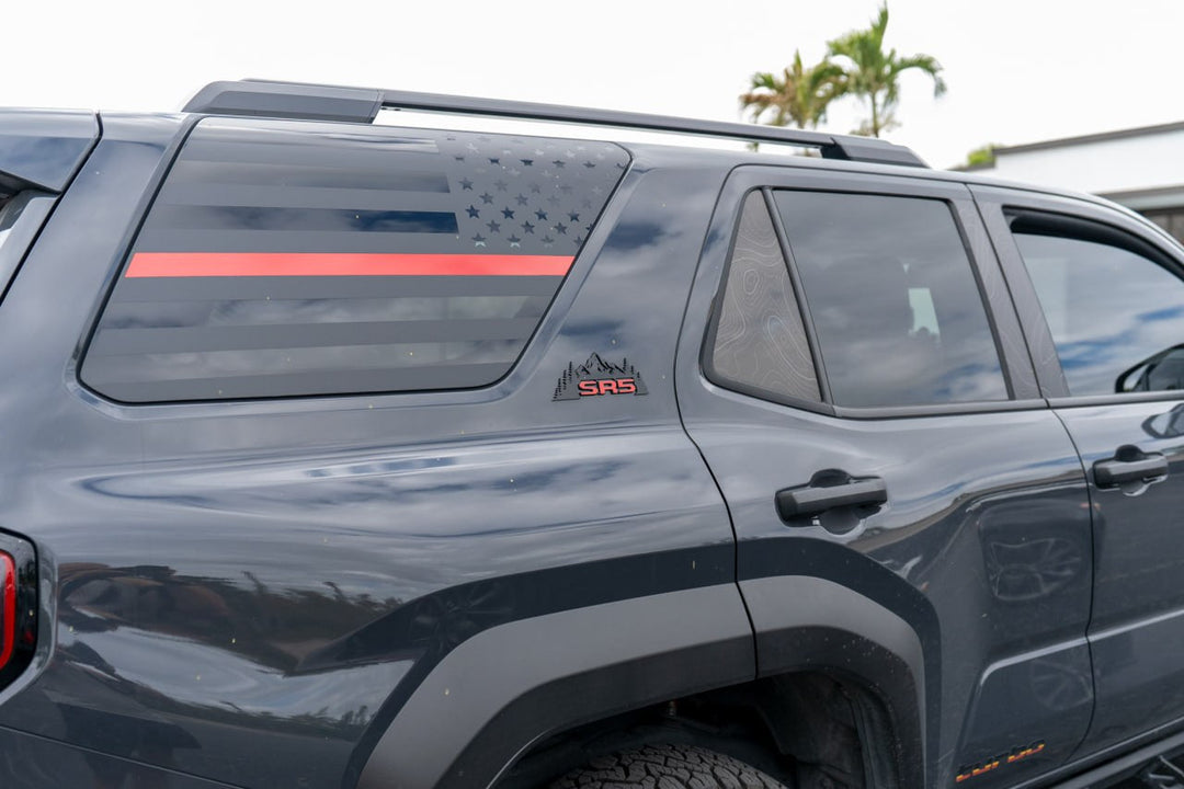 StickerFab SR5 C Pillar Logo Overlays for 4Runner SR5 (2025+)