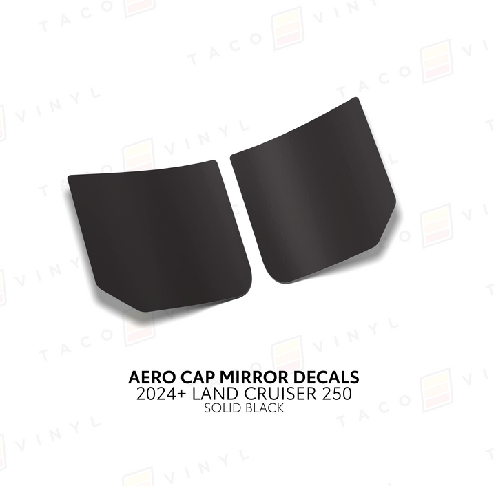 2024+ Land Cruiser 250 Aero Cap Mirror Decals