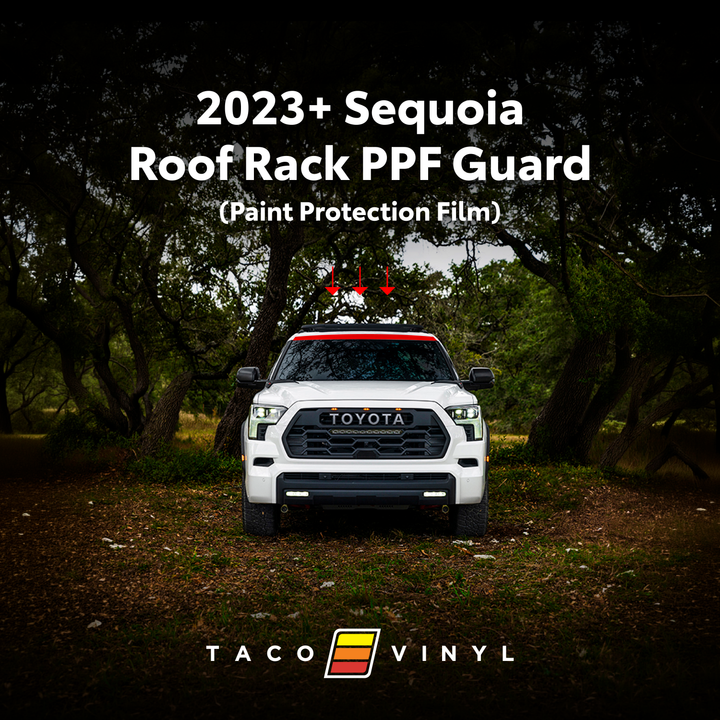 2023+ Sequoia PPF Roof Rack Guard