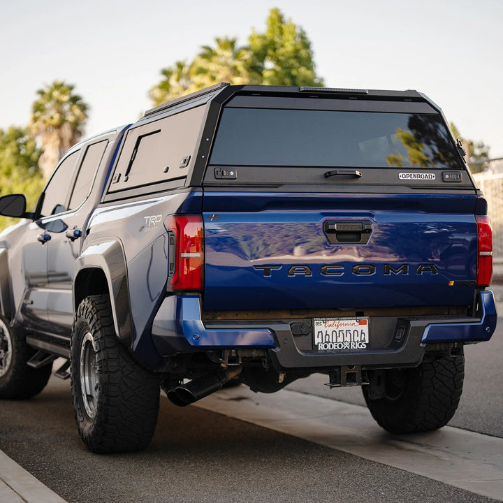 OPENROAD Sliding Glass Side Truck Cap for Tacoma (2024+) – 5FT BED