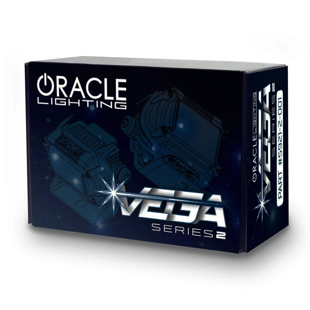 ORACLE Lighting 2010-2023 Toyota 4Runner (5th Gen) A-Pillar Hood Mount Brackets w/ VEGA™ Series 2 Spotlights