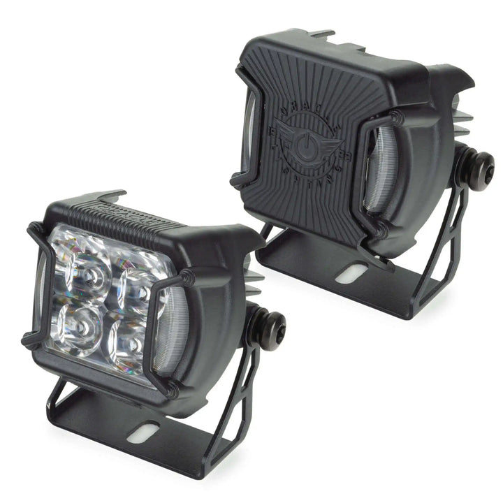 ORACLE Lighting 2005-2014 Toyota Tacoma A-Pillar Hood Mount Brackets w/ VEGA™ Series 4 Spotlights