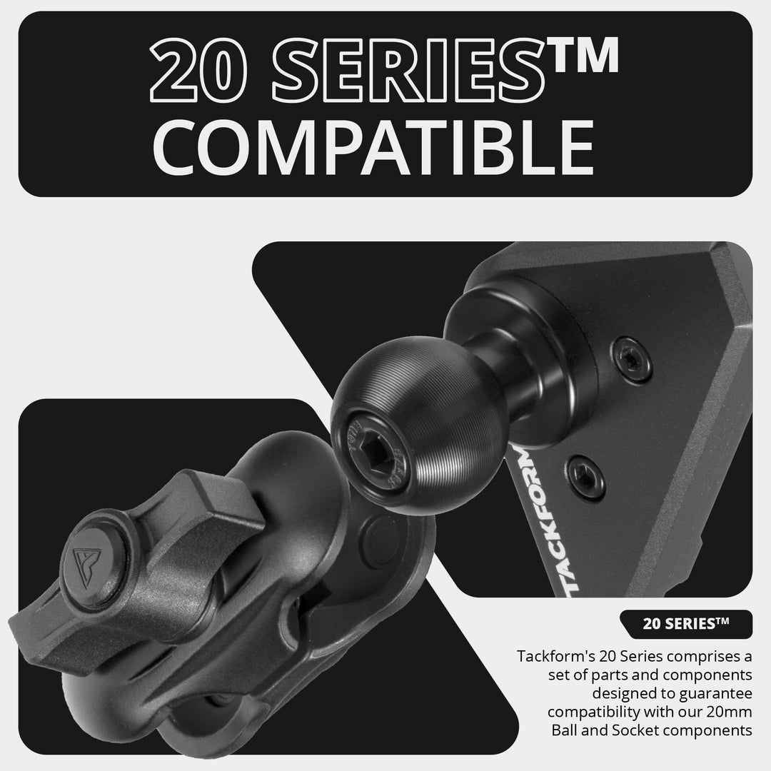 LINK™ Vent Mount Bracket With Quad Lock Magnetic Phone Holder | 2021-2026 Ford F-150/Raptor & 2023-2026 Ford Super Duty
