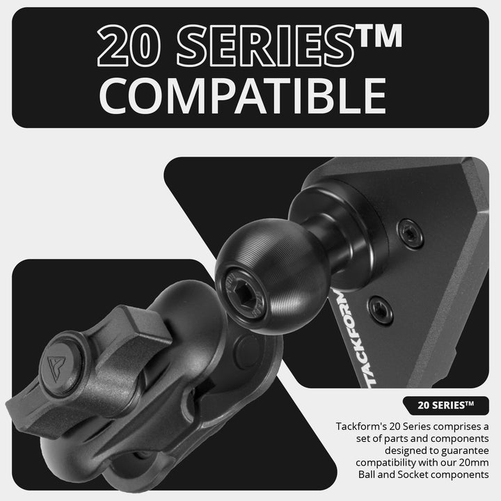 LINK™ Vent Mount Bracket With Quad Lock Magnetic Phone Holder | 2021-2026 Ford F-150/Raptor & 2023-2026 Ford Super Duty