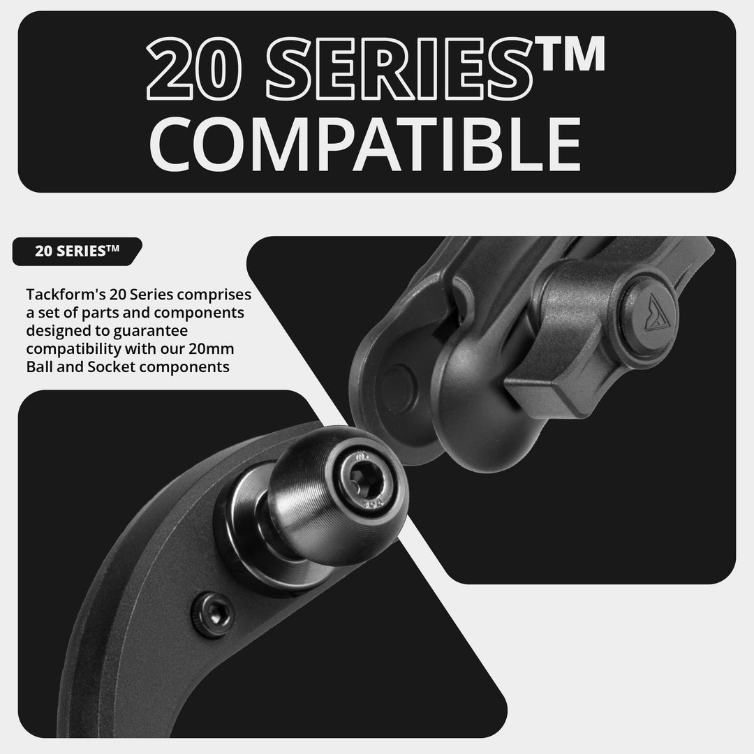 LINK™ Vent Mount Bracket With Quad Lock Magnetic Phone Holder | 2016-2023 Toyota Tacoma and 2014-2021 Toyota Tundra