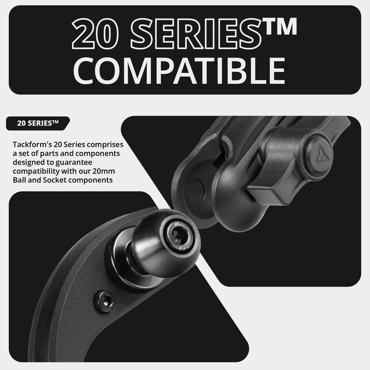 LINK™ Vent Mount Bracket With Quad Lock Magnetic Phone Holder | 2016-2023 Toyota Tacoma and 2014-2021 Toyota Tundra