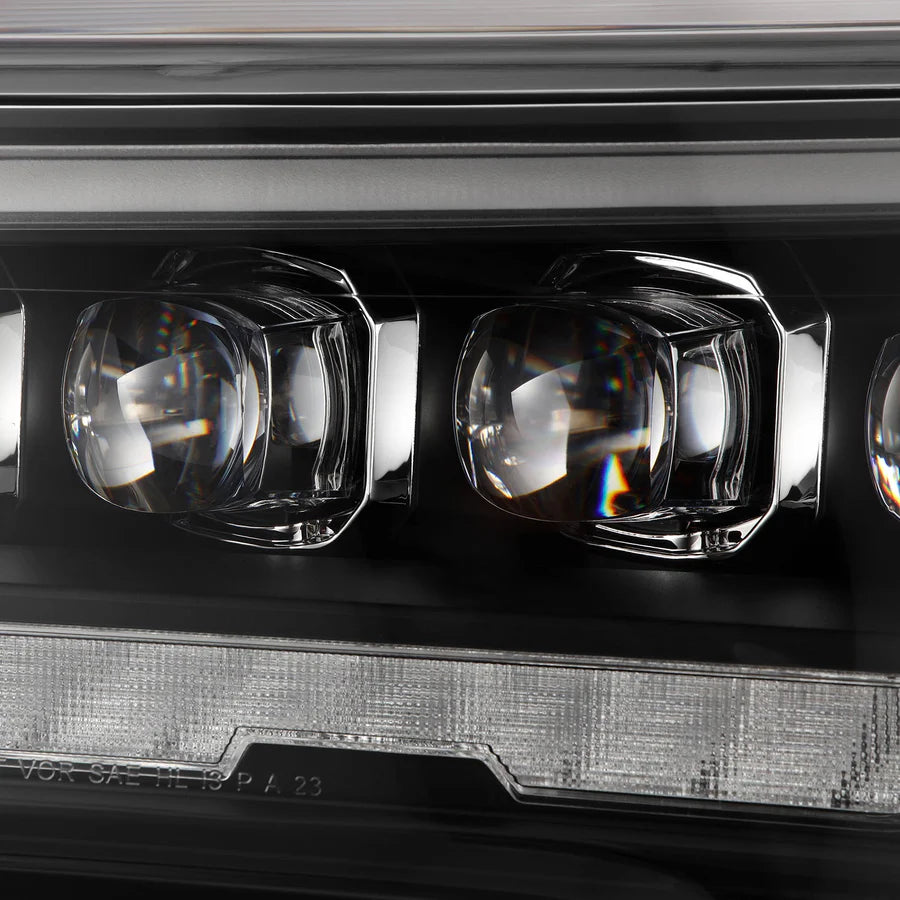 Alpharex NOVA-Series LED Projector Headlights Black for Tundra/Sequoia (2022+)