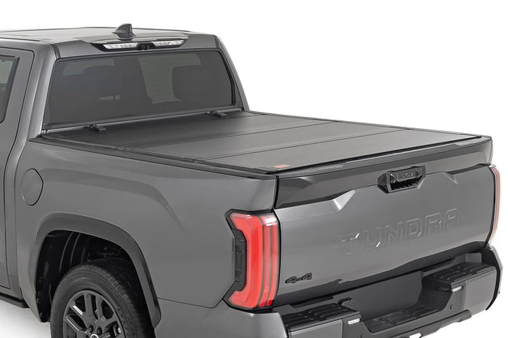 Rough Country Hard Tri-Fold Flip Up Bed Cover 5'7" for Tundra 2WD/4WD (2022+)