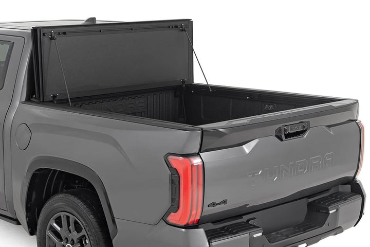 Rough Country Hard Tri-Fold Flip Up Bed Cover 5'7" for Tundra 2WD/4WD (2022+)