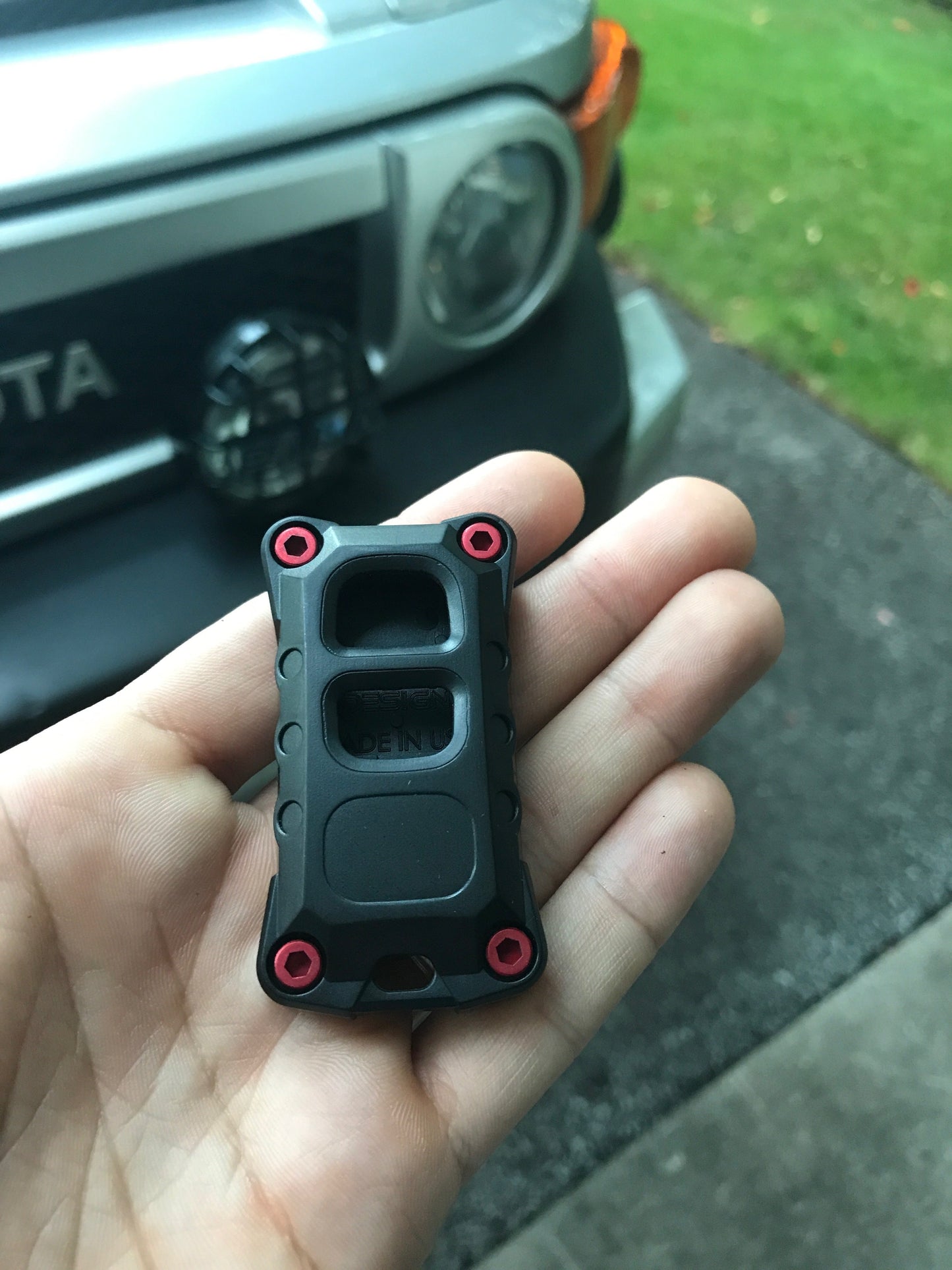 AJT DESIGN Injection Fob IF005  - BLACK for Tundra (200-2006) & FJ Cruiser (2007-2014)