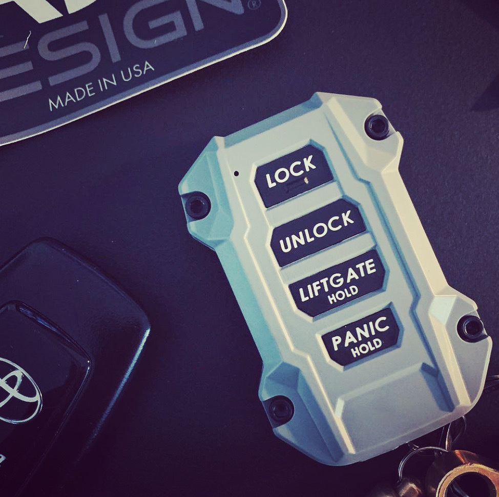 AJT DESIGN Injection Fob IF016- LUNAR ROCK for 4Runner (2022-2024) & RAV4 (2019+)