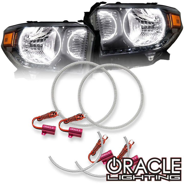 ORACLE Lighting 2014-2017 Toyota Tundra LED Dual Halo Headlight Kit
