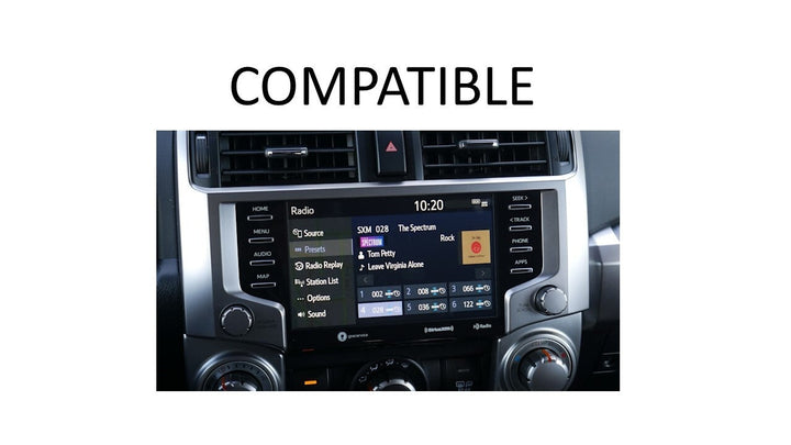 AJT Design Radio Knobs - LUNAR ROCK for Tundra (2020-2021) & 4Runner (2020-2024)