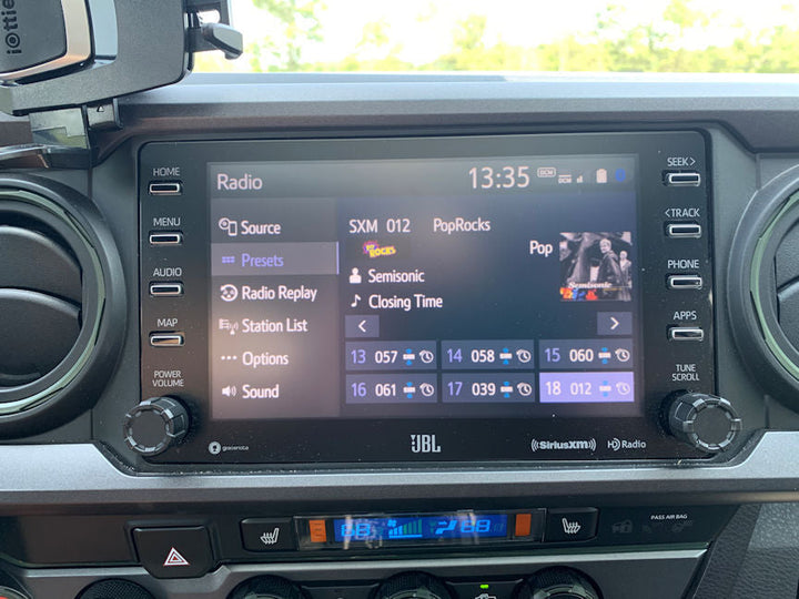 Radio Knobs (2020-2023 Tacoma V1) - VOODOO BLUE