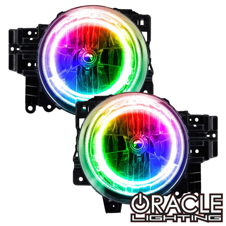 ORACLE Lighting 2007-2014 Toyota FJ Cruiser Dynamic ColorSHIFT Headlight Halo Kit