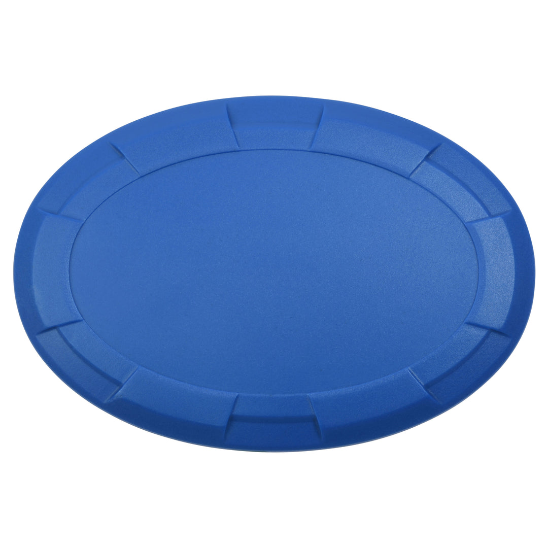 Steering Wheel Emblem Overlay (Select Toyota Models) - VOODOO BLUE - BLANK
