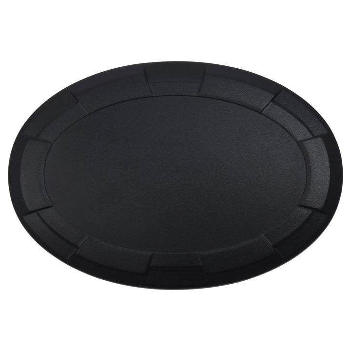 Steering Wheel Emblem Overlay (Select Toyota Models) - BLACK - BLANK