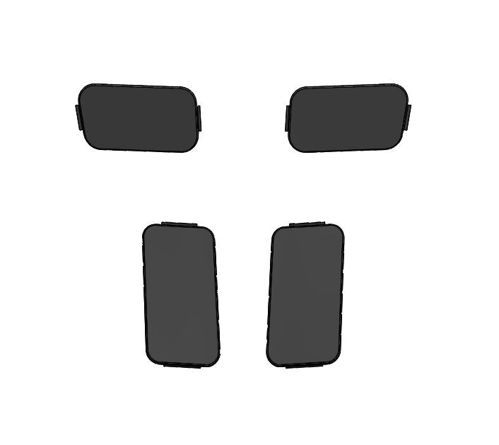 Steering Wheel Trim (Toyota) - Button Inserts