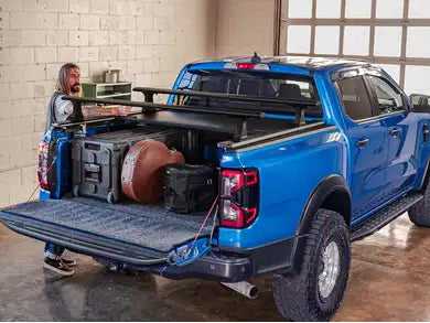 Real Truck RETRAXPRO XR Manual  Retractable Tonneau Cover W/ T-Slot Rails for Tacoma (2016-2023)