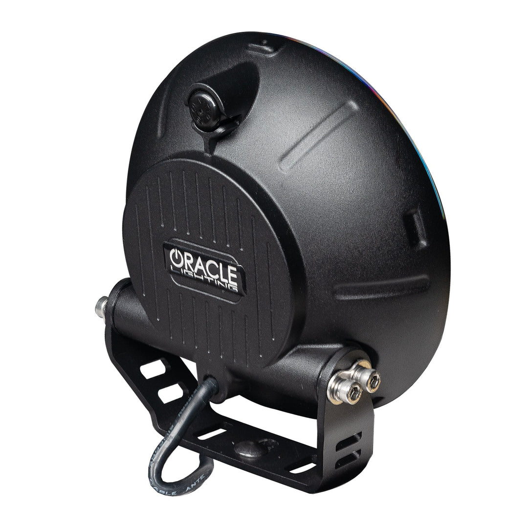 ORACLE Lighting EXO 7" Multifunction 60W Round LED Spotlight - Post Mount