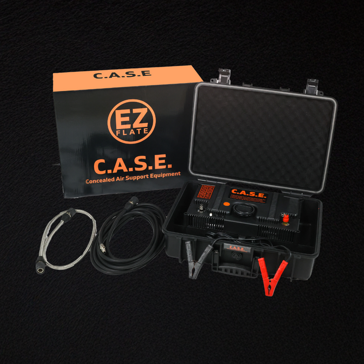 EZ Flate C.A.S.E. - 10.6 CFM Portable Dual Air Compressor