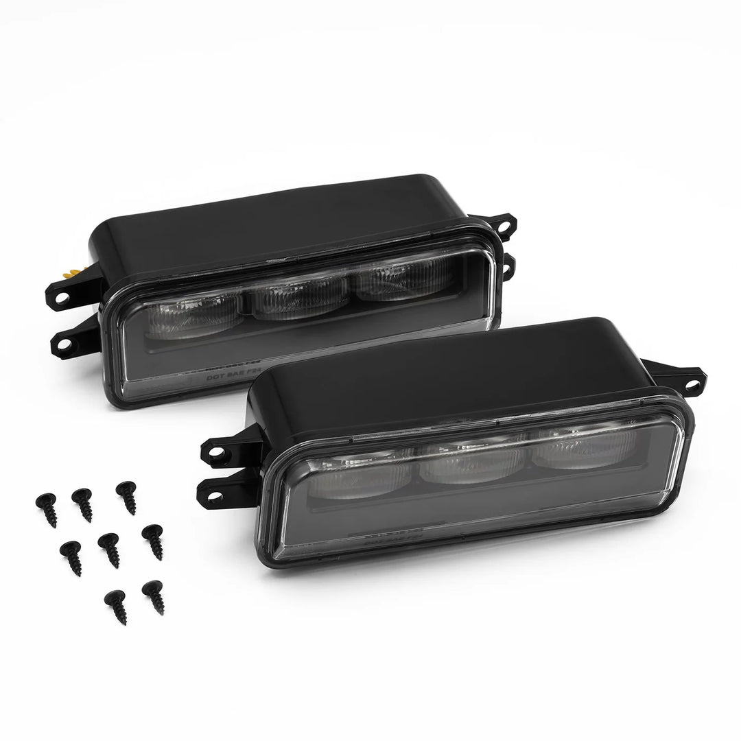 Alpharex DoubleTap Dual Color LED Projector Fog Lights for Tacoma (2024+), 4Runner (2025+), Sequoia (2022+), Tundra (2022+)