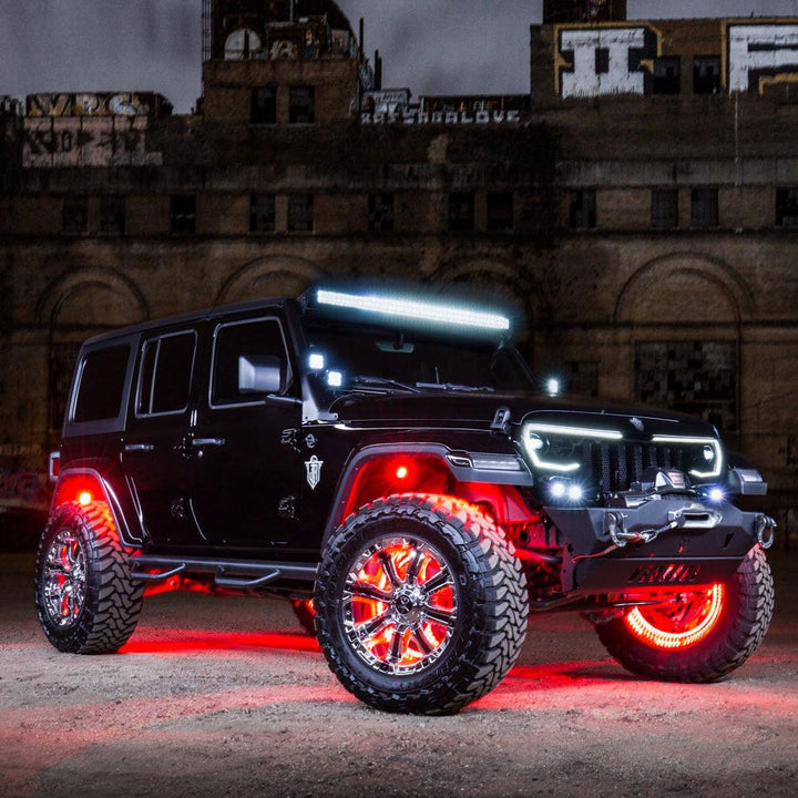 ORACLE Lighting LED Illuminated Wheel Rings - Dynamic ColorSHIFT