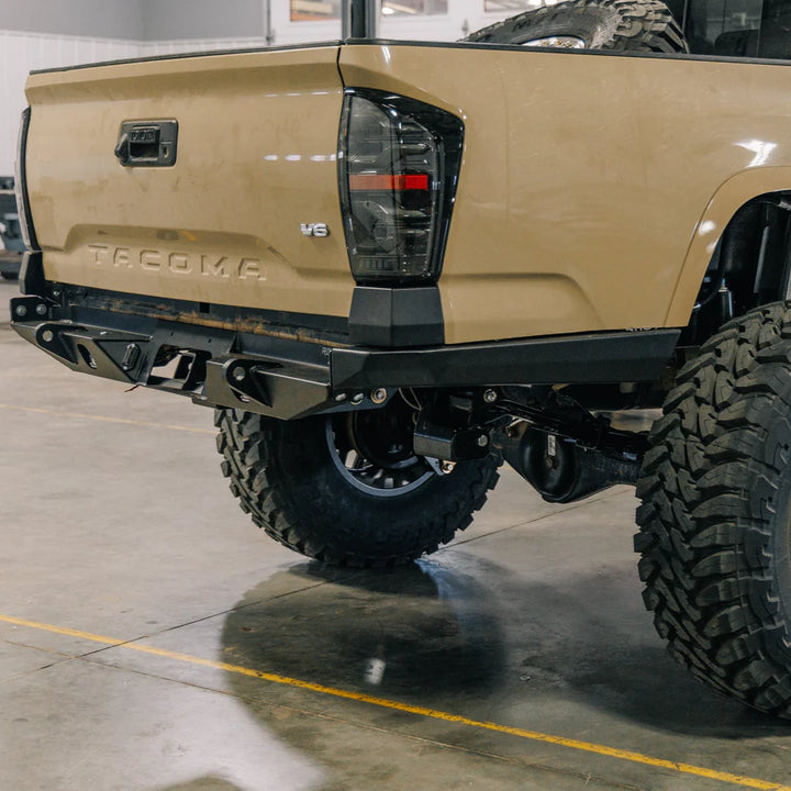C4 Fabrication Rock Runner High Clearance Rear Bumper for Tacoma (2016-2023)