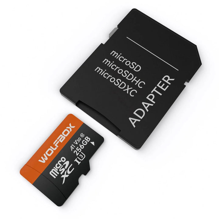 Wolfbox Dash Cam 512GB/256GB/128GB Micro Endurance SD Card, Class 10 U3 TF Card