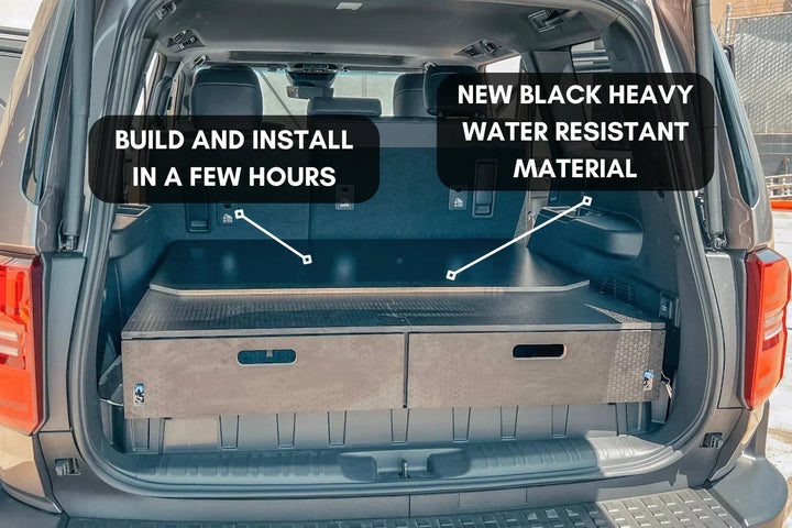 Land Cruiser 250 | Dual Drawer Storage System & Bed Platform | Toyota 2024+ LC250