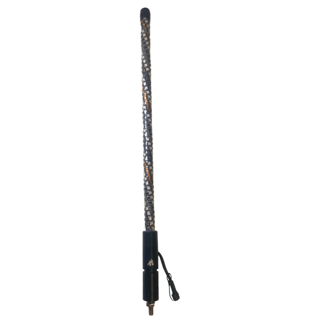 2' LED Whip Elite HD Single Whip Magnetic Mount