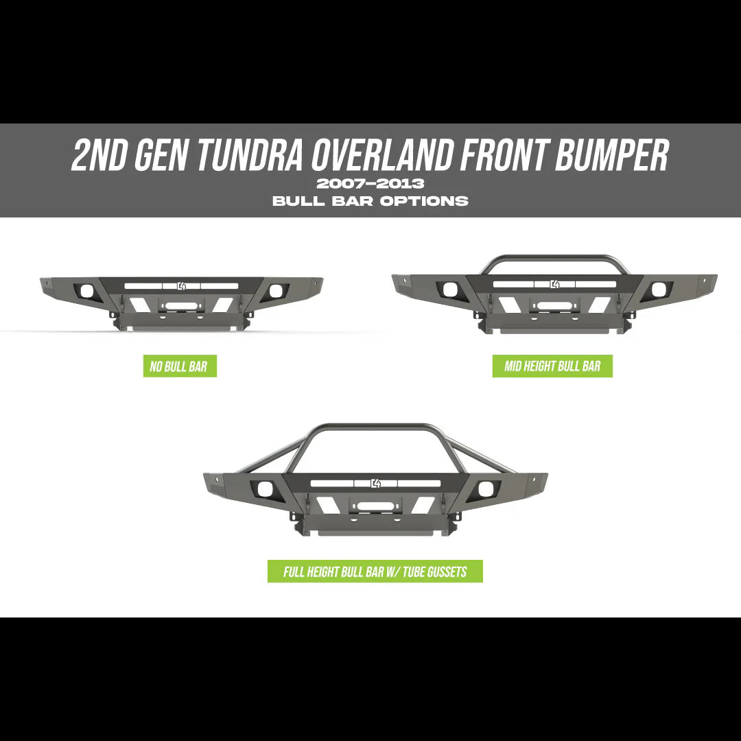 C4 Fabrication Overland Series Front Bumper for Tundra (2007-2013)