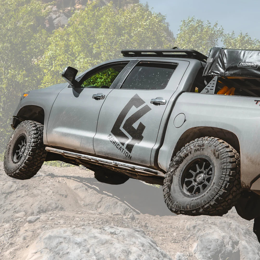 C4 Fabrication Rock Sliders for Tundra (2014-2021)
